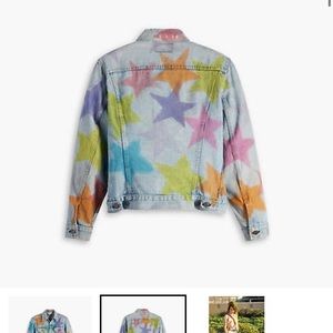 NWT LEVI'S® X COLLINA STRADA STAR TRUCKER JACKET Medium